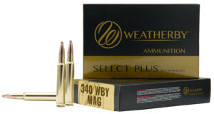 Weatherby Select Plus .340 WBY Mag 225gr Tipped TSX Ammo