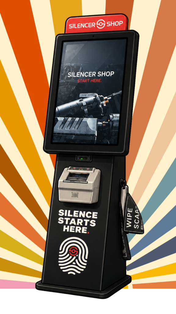Silencer Shop Kiosk
