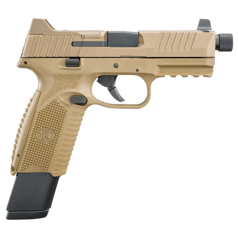 FN 509T NMS 9mm Pistol FDE with 17RD and 24RD Mags