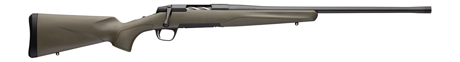 Browning 036117211 X-Bolt 2 Special SPR Full Size 243 Win 4+1 22" Matte Black Threaded Barrel, Matte Black Steel Drilled Tapped Receiver, OD Green Adj Comb LOP Synthetic Stock, Right Hand
