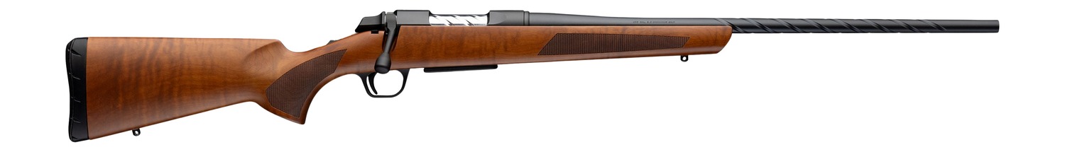 Browning 035848224 AB3 Pro Hunter Full Size 270 Win 4+1 22" Matte Blued Spiral Fluted Threaded Barrel, Matte Blued Steel Drilled Tapped Receiver, AAA Dark Maple Fixed Stock