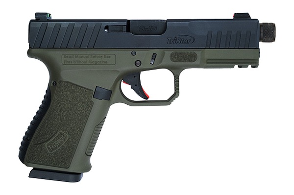 TriStar Apoc Pro 9mm Luger 15+1 4.5" Black Threaded Barrel