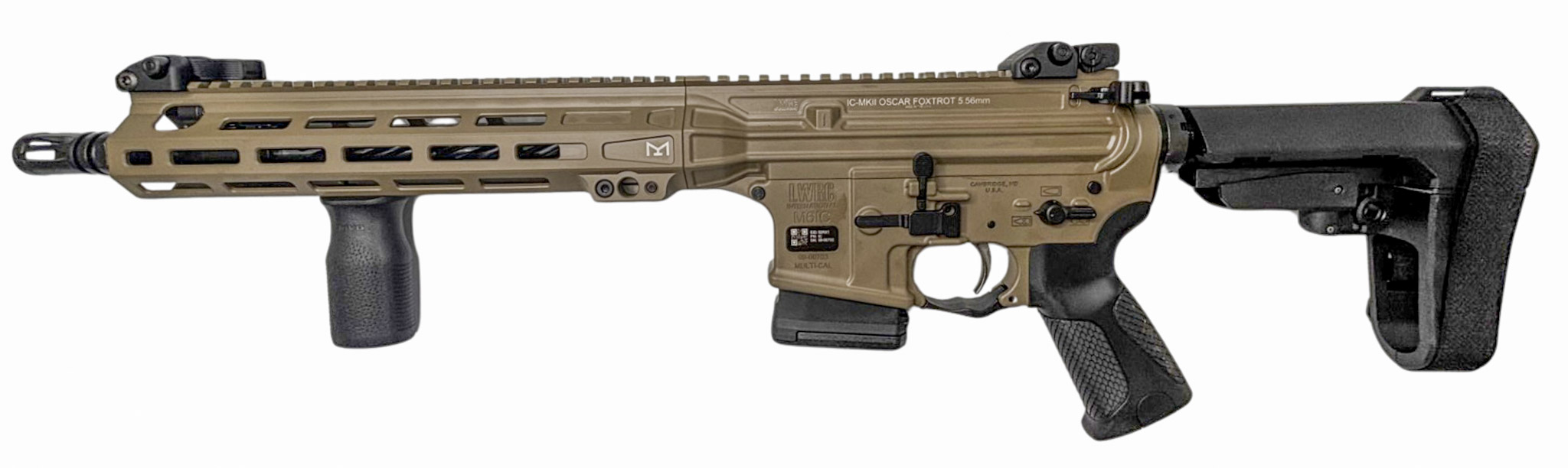 LWRC IC-MKII OSCAR FOXTROT AR Rifle ICMKIIO5CK12