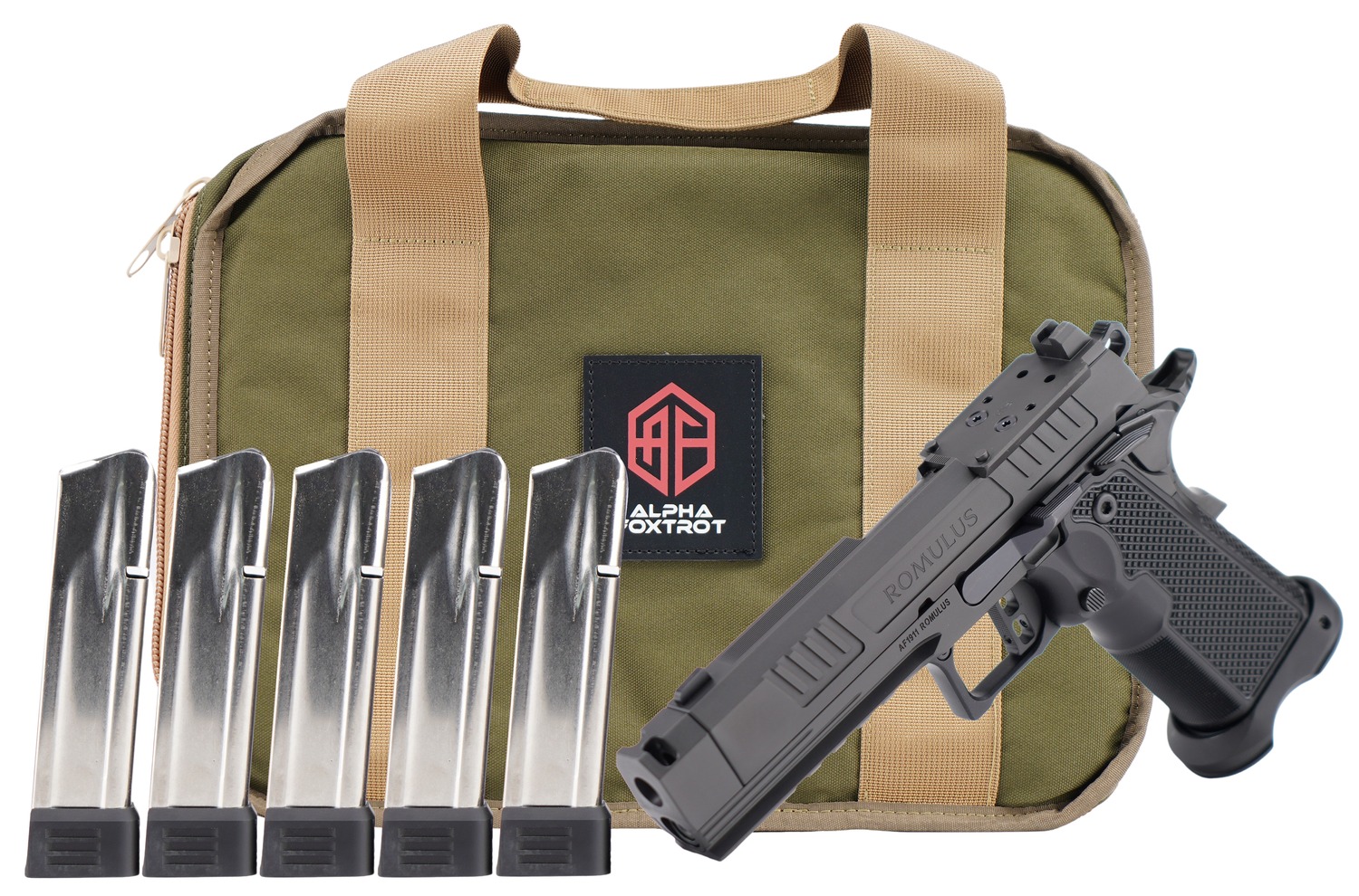 Alpha Foxtrot AF1911 Romulus 9mm 20+1 Threaded Barrel