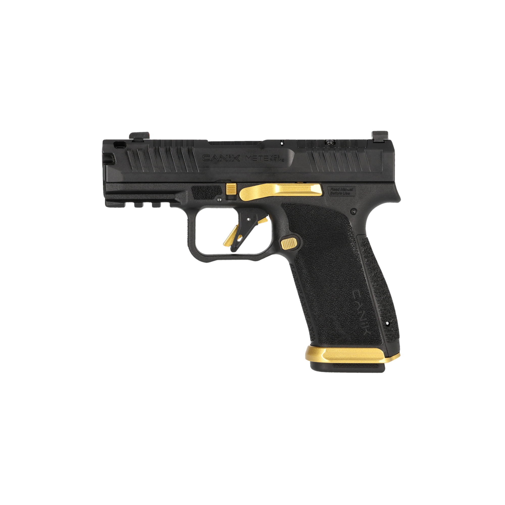 Canik METE MC9 Prime 9mm Gold 17+1 Semi-Auto Handgun