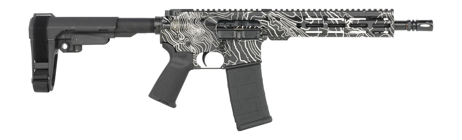 Shark Coast Tactical SCC07312TOPO-P 5.56 NATO AR Pistol