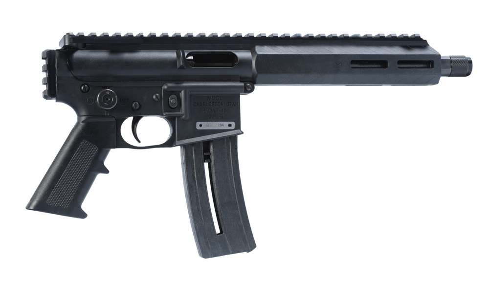 Mountain Billy Goat-15 Atom 22 LR 7.8" Black Semi Auto Handgun