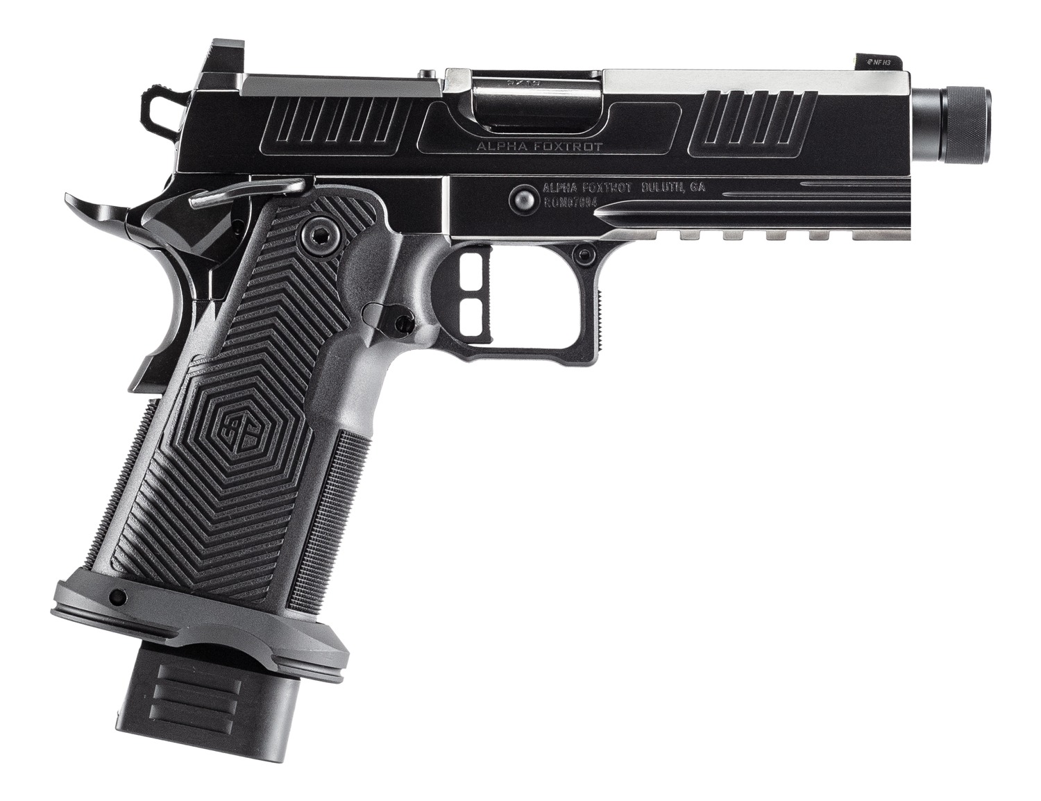 Alpha Foxtrot AF1911 Romulus 9mm Luger 4.25" Pistol