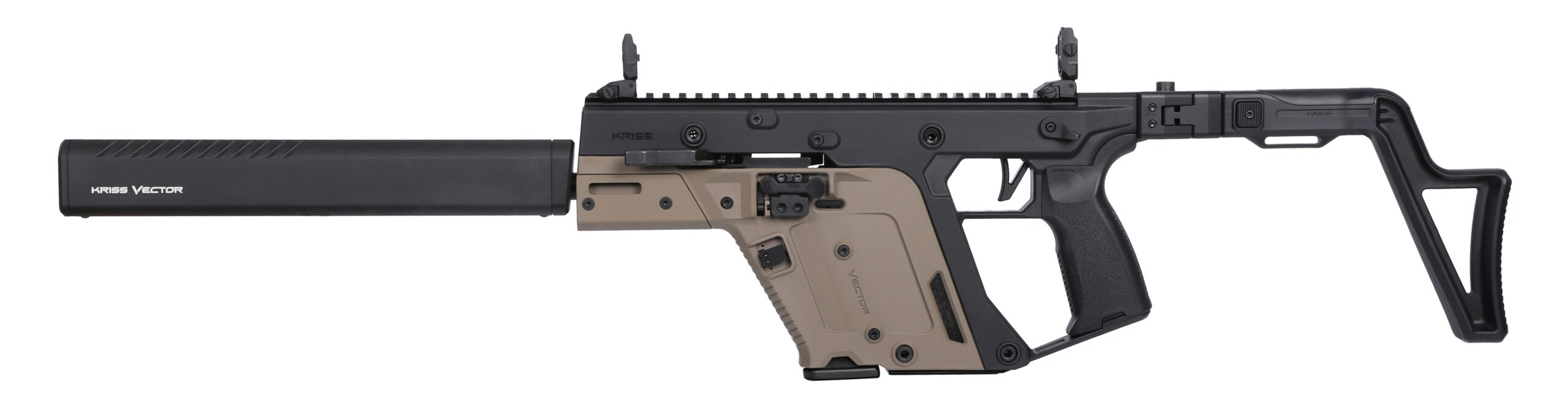 KRISS USA Vector CRB G3 9mm BK/FDE 10+1