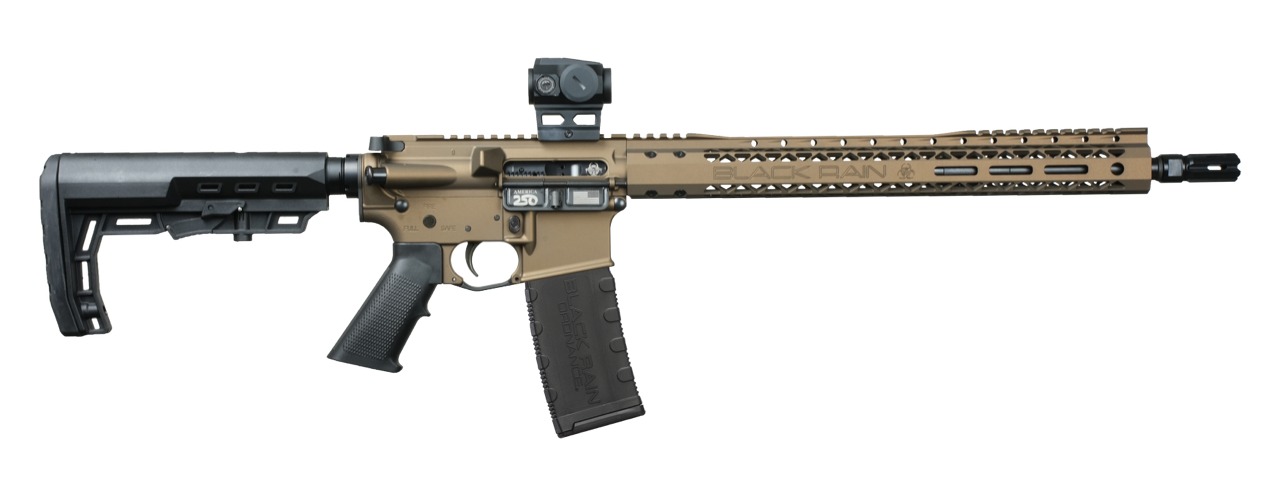 Black Rain Ordnance 5.56 NATO 16" AR Rifle with Red Dot