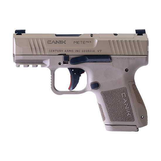 Century Arms Canik Mete MC9 9mm FDE 3.18" 12+1/15+1 Rounds