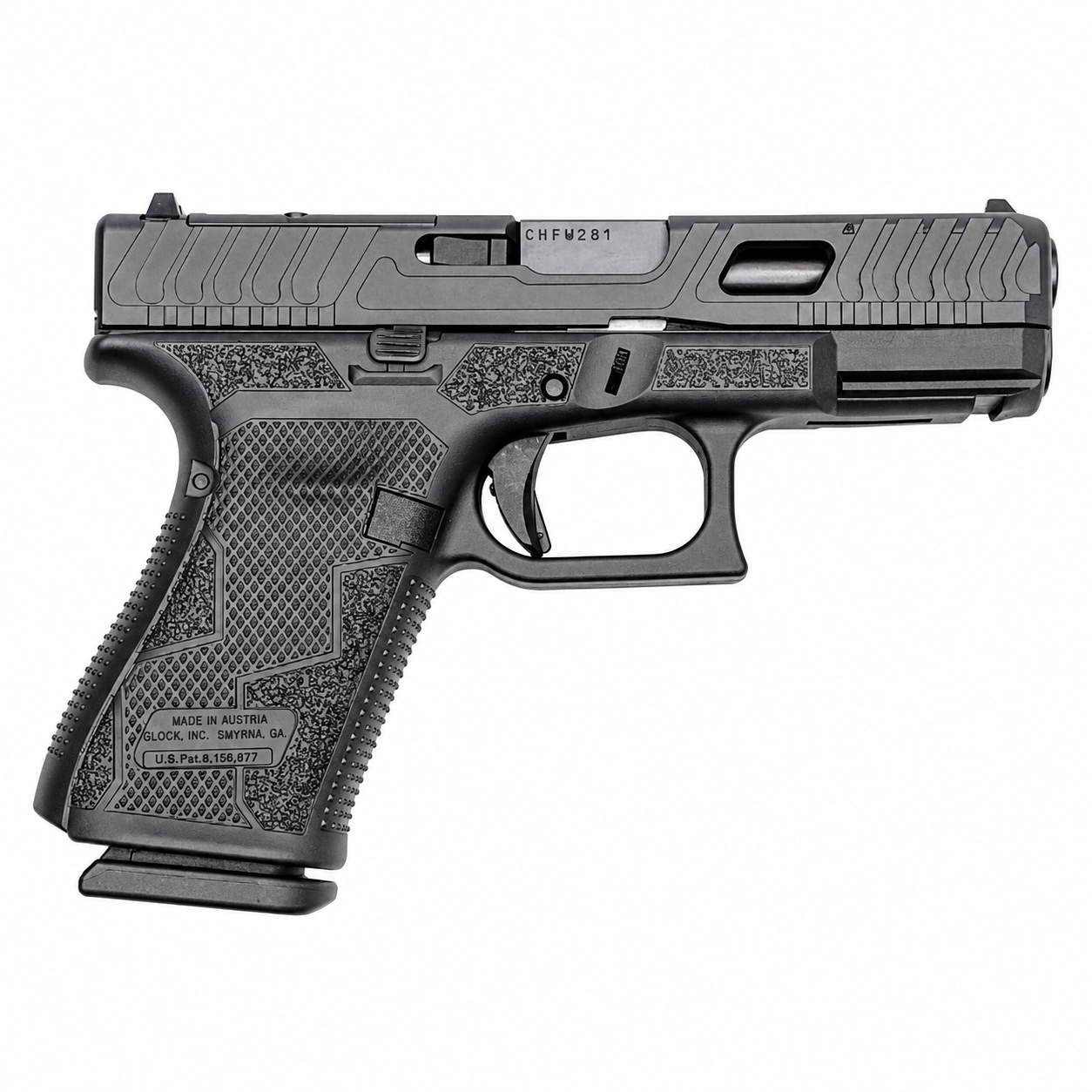 Shark Coast Tactical GLOCK 19V Banshee Quad Port 9mm 15rd Black