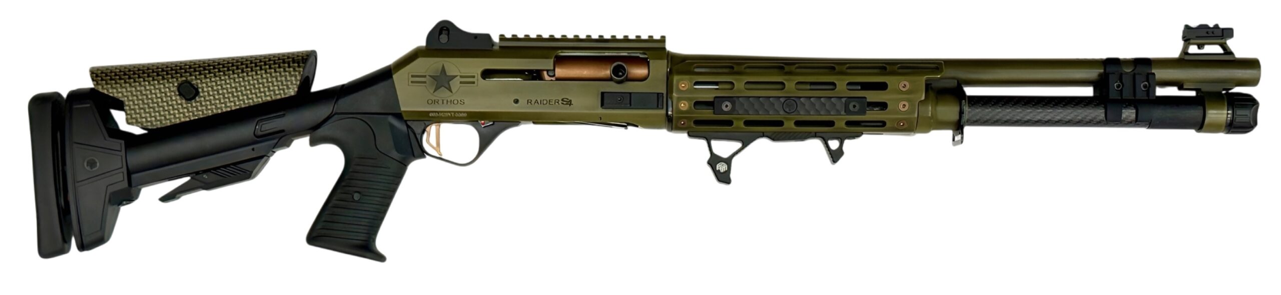Orthos Raider S4 Elite Vanguard 12GA Semi Auto Shotgun