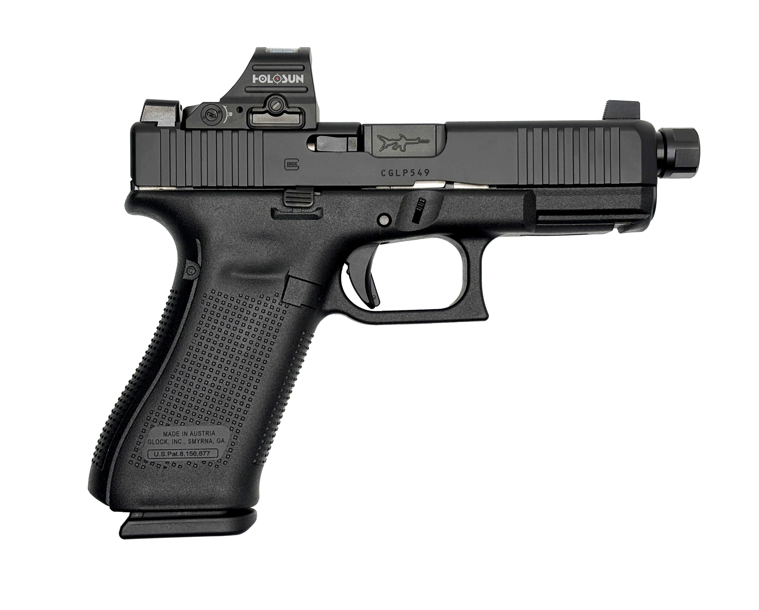 Shark Coast Tactical GLOCK 45V Shark Puppy Black 9mm