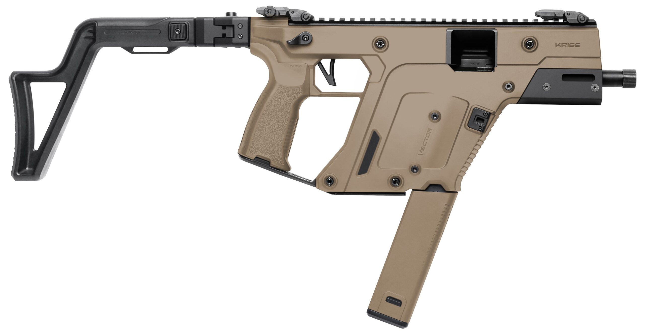 KRISS USA Vector SBR 10mm 5.5" FDE 33+1