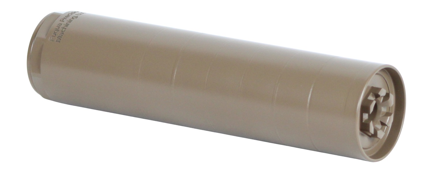 Fuqua Precision CB556TIFDE Cheeze Boi 5.56/223 FDE Titanium Suppressor
