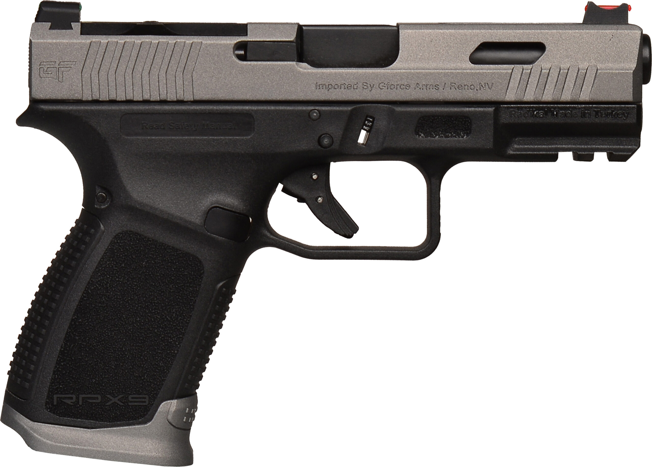 GForce Arms RPX9 EXO 9mm Semi Auto Handgun