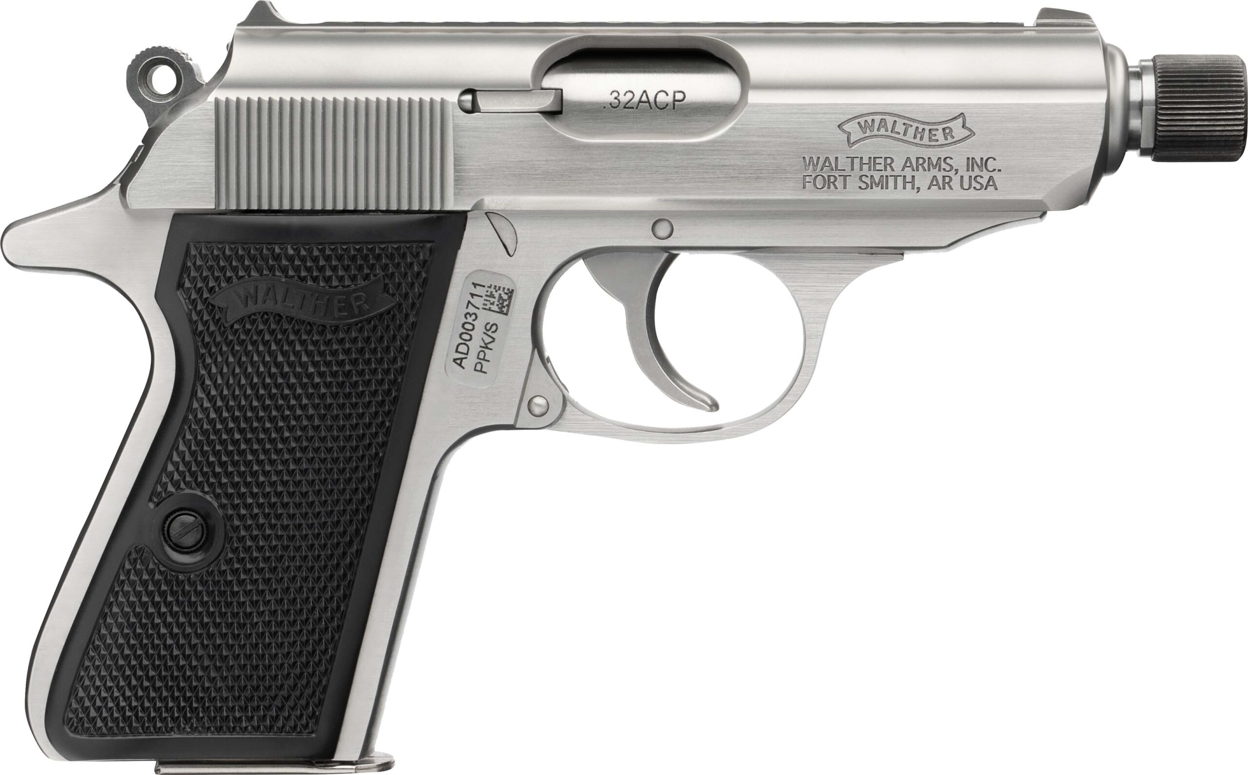 Walther Arms WAI PPK/S SD .32 ACP SS TB 7RD