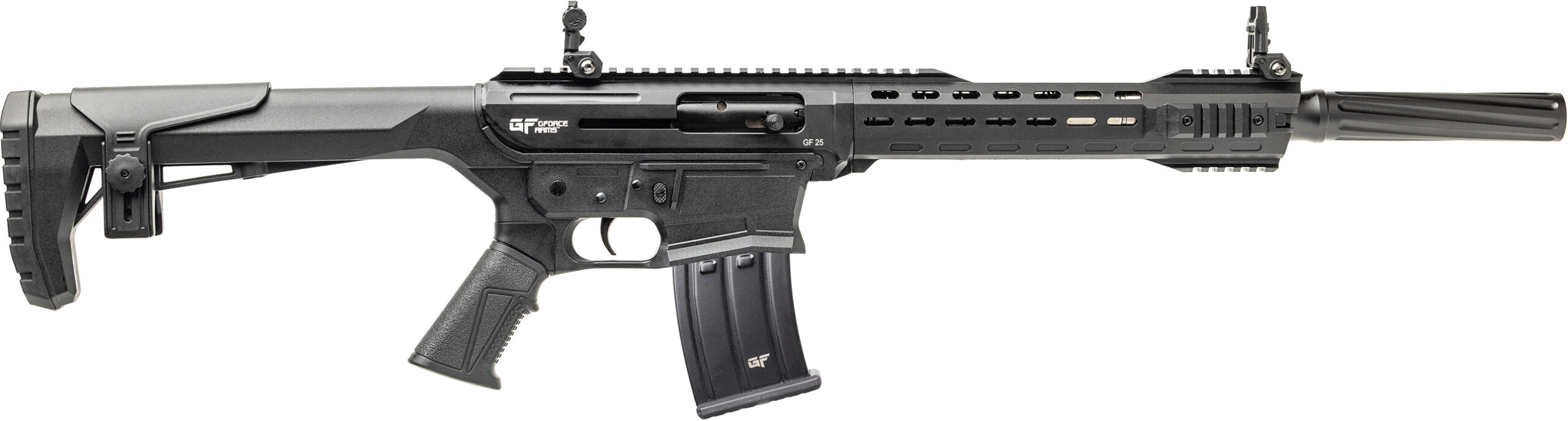 GForce Arms GF25-MLOK 12 Gauge Semi-Auto Shotgun, 18.5" Barrel, 5-Round