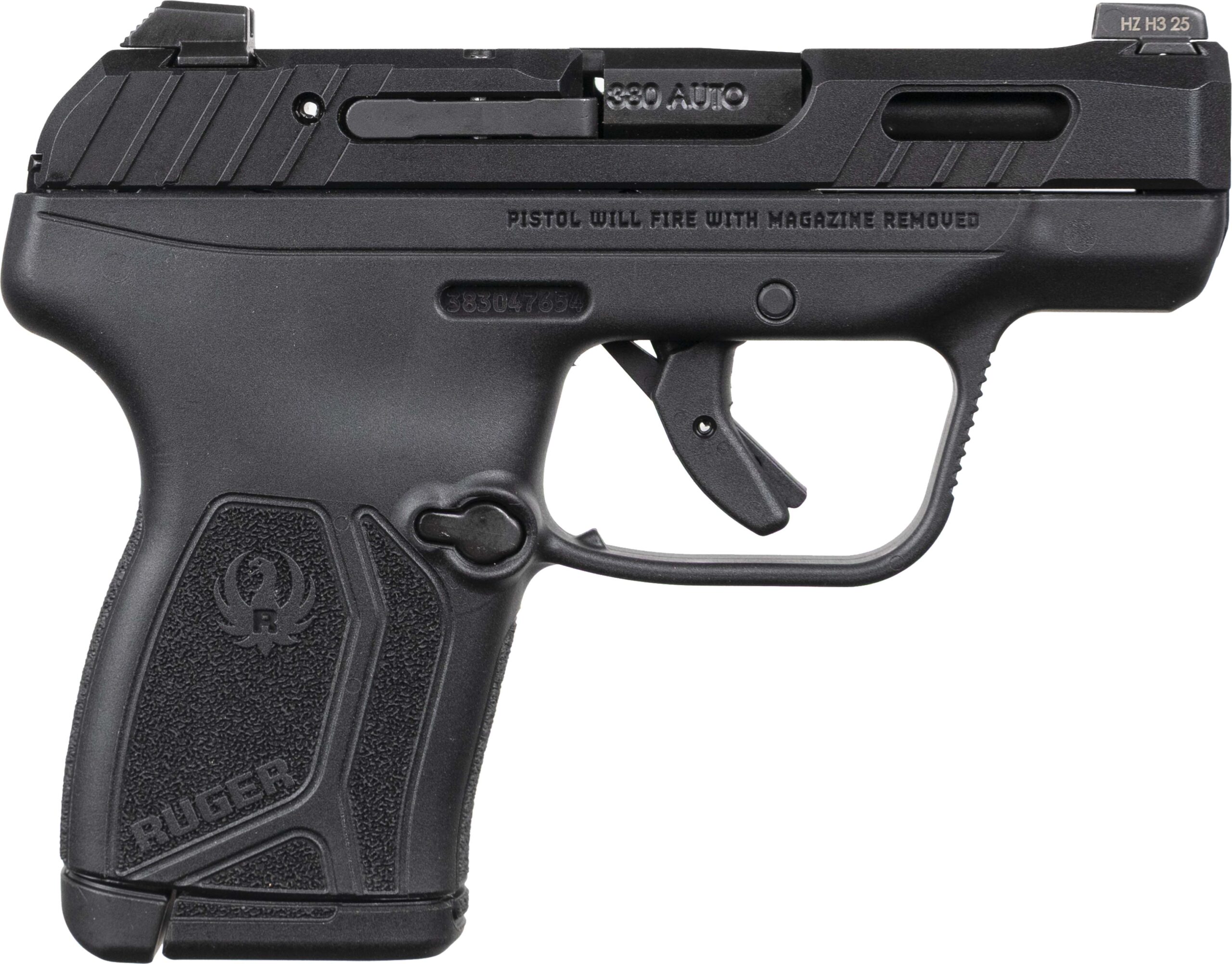 Ruger LCP MAX .380 ACP 10-Round Black