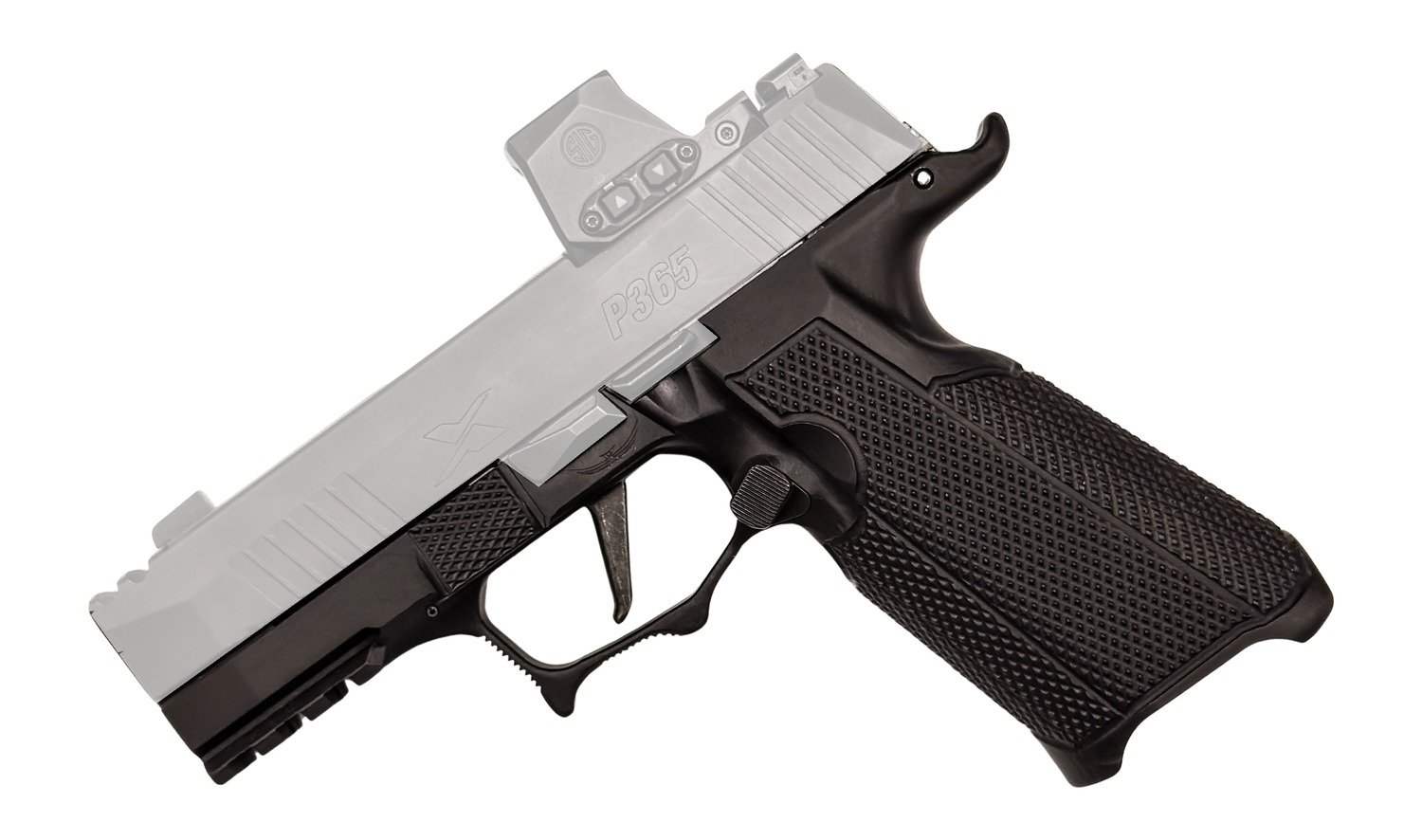 Icarus Precision ICARUS 365_311_NON_BLK_RH Pistol Grip, Right Hand