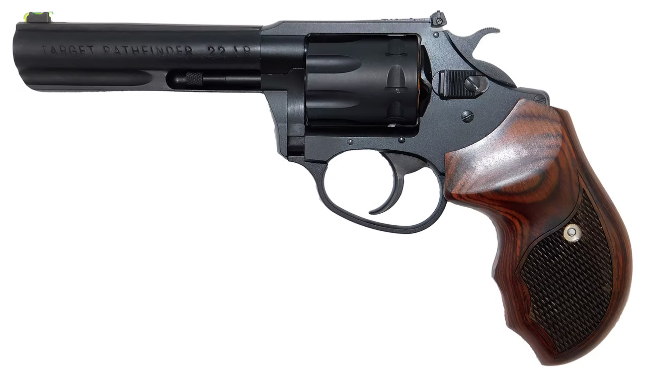 Charter Arms Pathfinder 22LR 4.2" Black 8-Round Revolver
