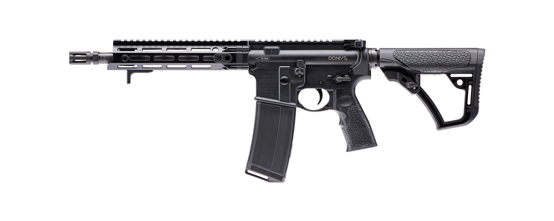 Daniel Defense DDM4 V7 K 5.56mm SBR 10.5" Black