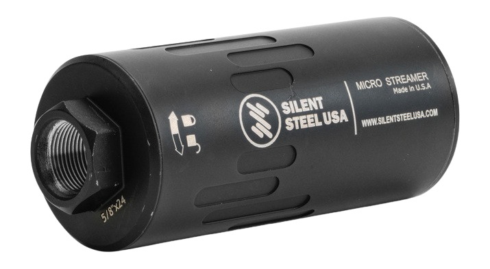 Silent Steel USA Raider Defense Micro Streamer 5.56 Suppressor