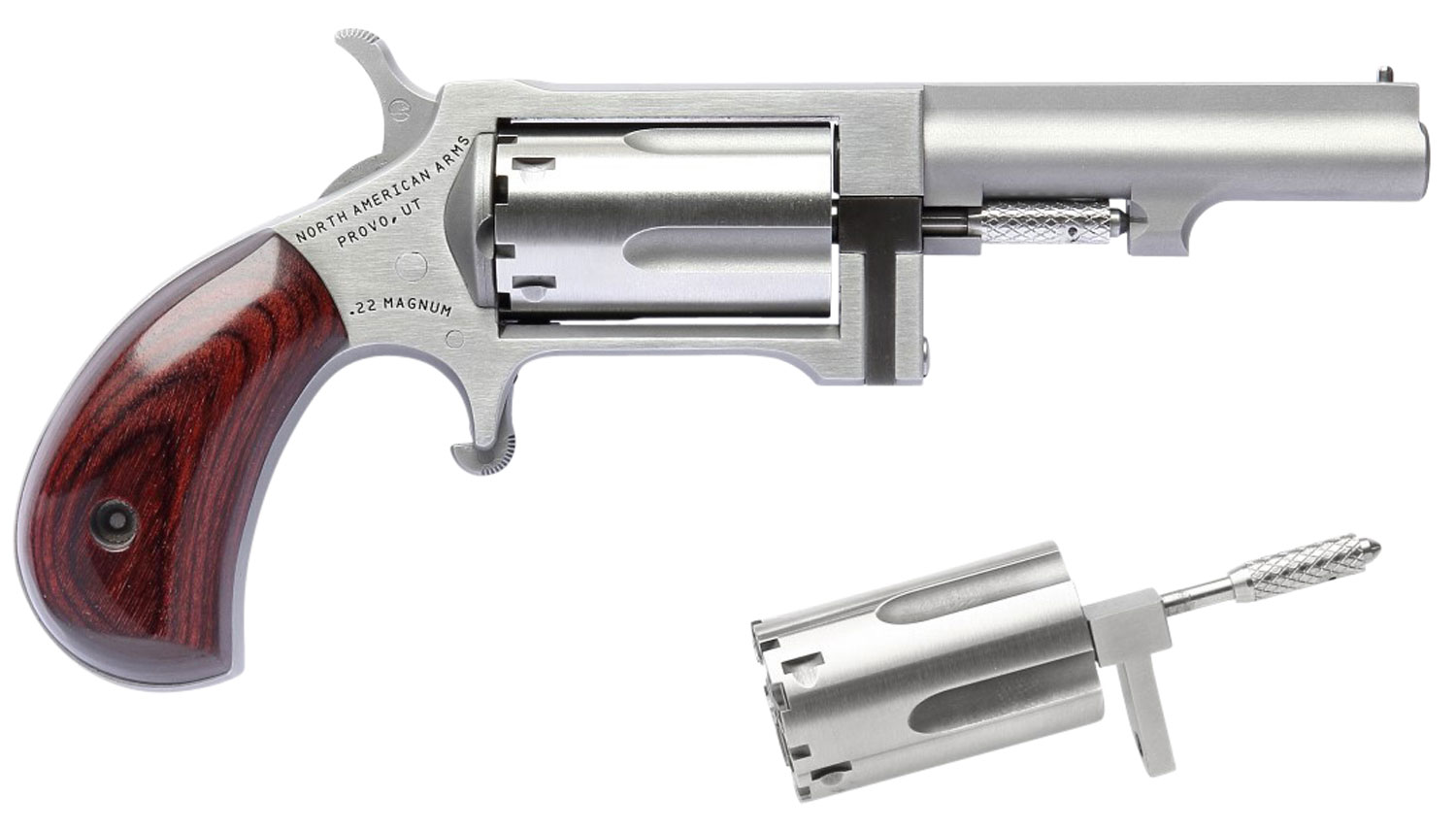 North American Arms Sidewinder 22Mag/22LR Revolver 2.5"