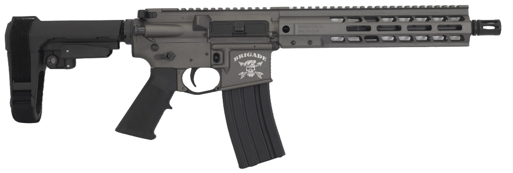 Brigade BM-15 5.56 10.5" Tungsten AR Pistol