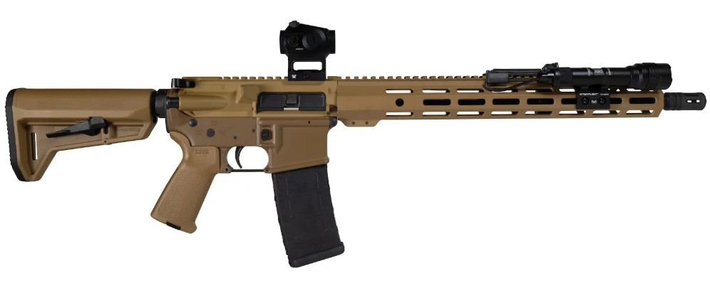 Shark Coast Tactical AR15 Sunrise Bundle CA Compliant 5.56 16" Barrel 10rd
