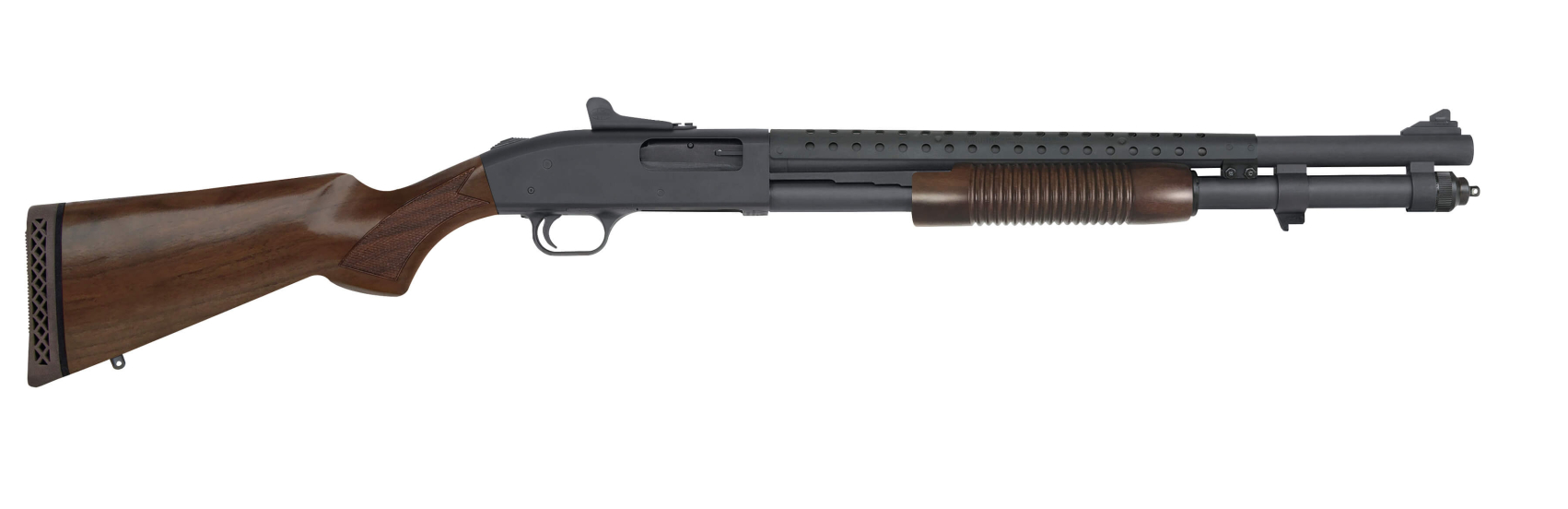 Mossberg 590A1 Retro 12GA Shotgun 20" Parkerized, Wood, 8+1