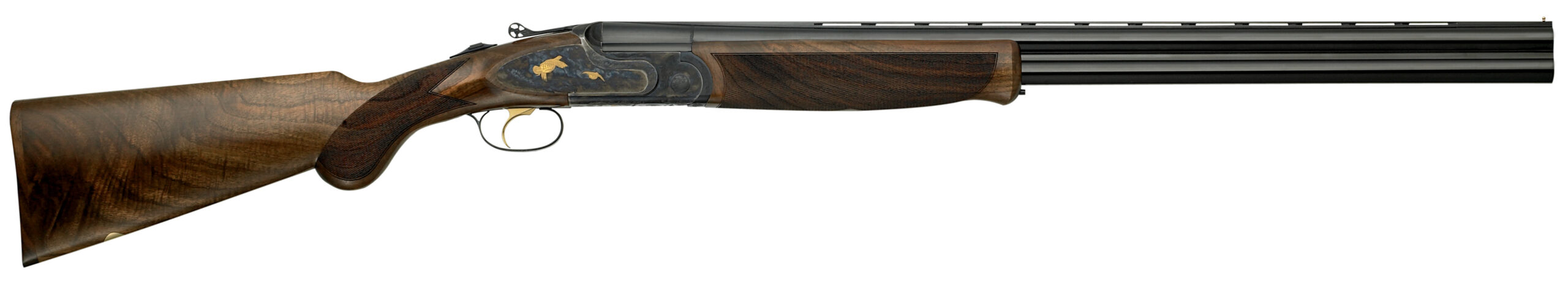 IFG FAIR Jubilee Prestige Tartaruga Gold 12GA 28" Over Under Shotgun