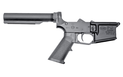 KAK Industry KF-15 Complete Lower Receiver, No Stock, Black