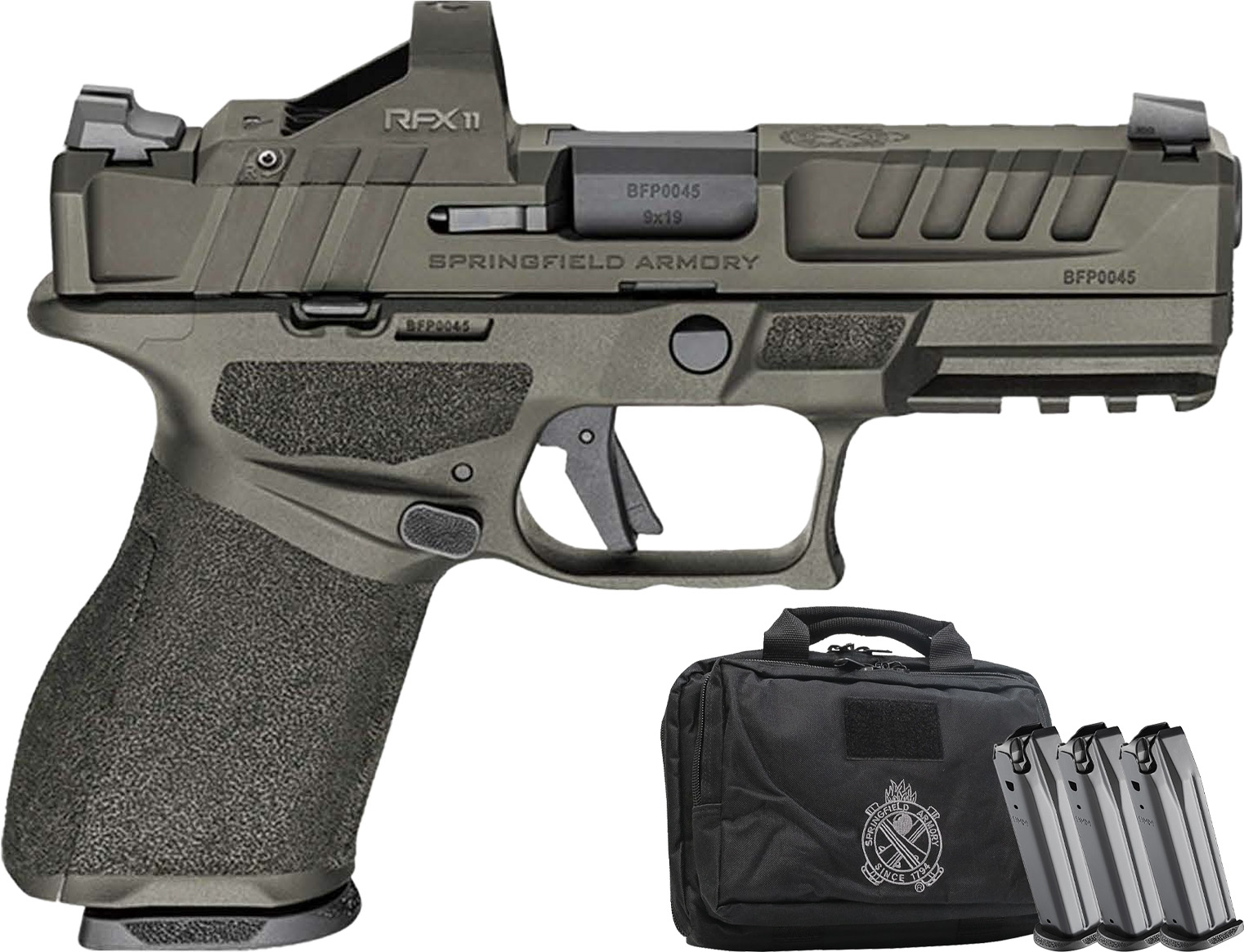 Springfield Armory ECHELON 9mm ODG Handgun 15/18