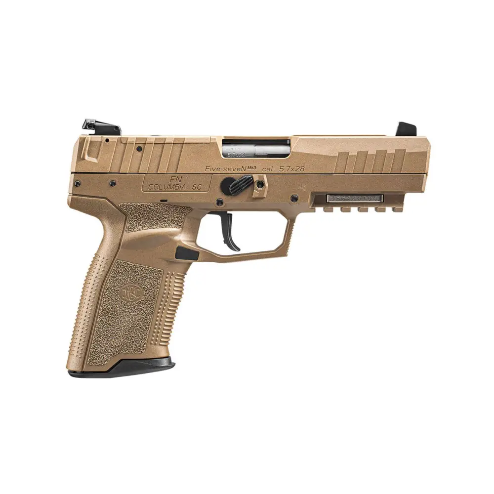 FN America Five-Seven MRD FDE Pistol, 5.7 Caliber, Optics Ready