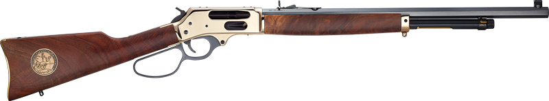 Henry Brass Side Gate .45-70 Wisconsin Tribute 22"