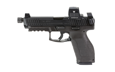 Heckler Koch VP9A1 F TAC 9mm Pistol, Black, 10+1