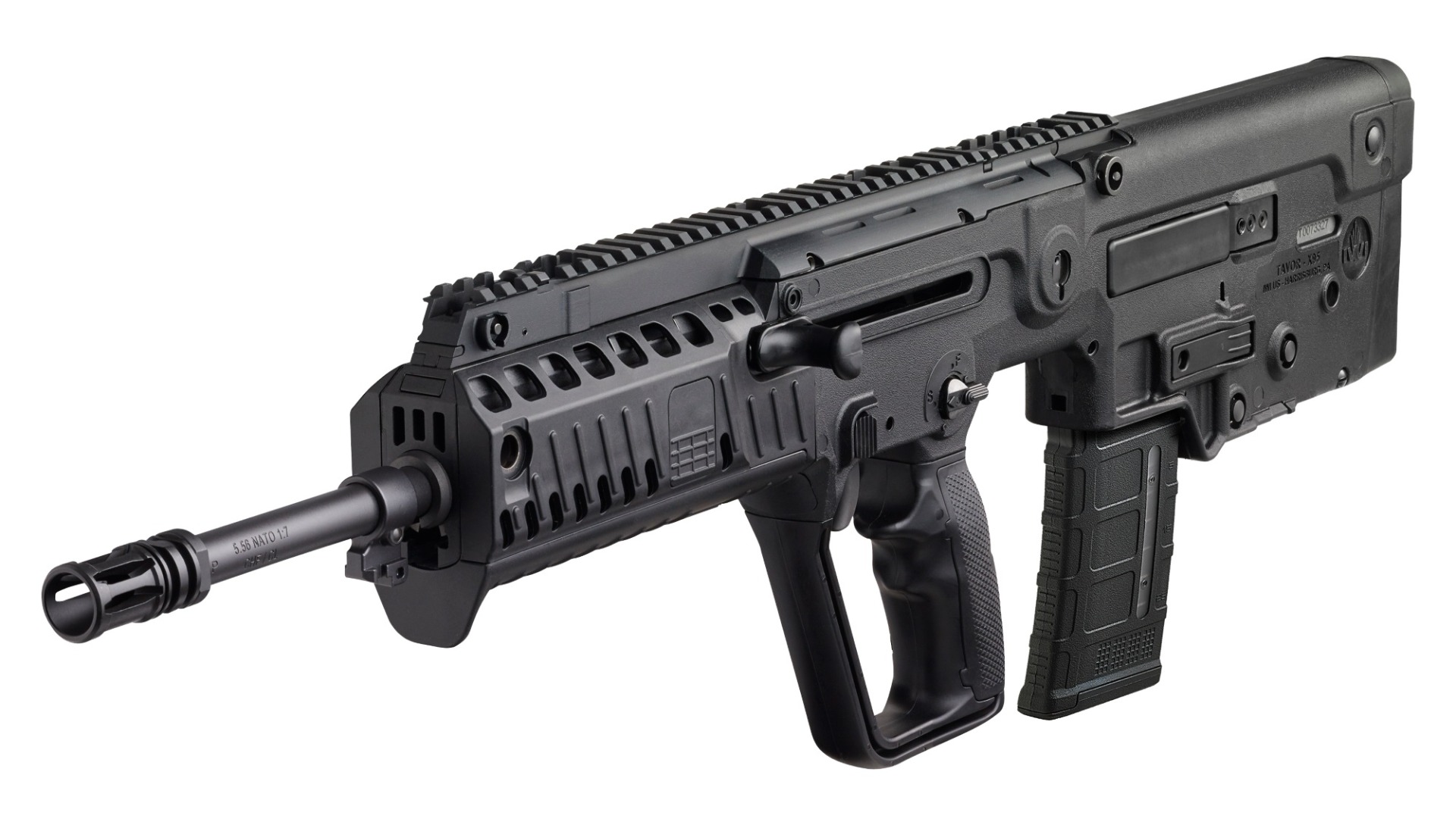IWI Tavor X95 Bullpup Rifle - 5.56 NATO, 18.5" Barrel, Black