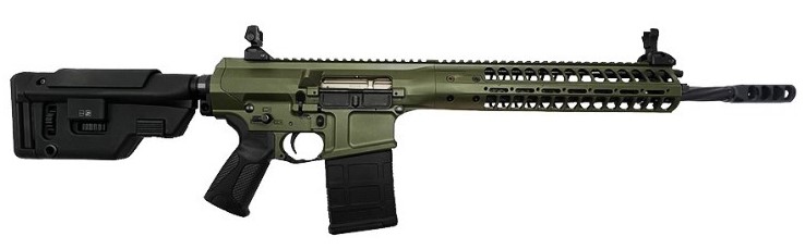 LWRC REPR MKII 7.62MM Semi-Auto Rifle, 16" ODG