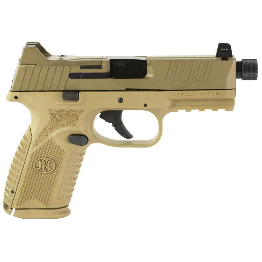 FN 509 M Tactical Pistol 9mm FDE 2-10rd Magazines