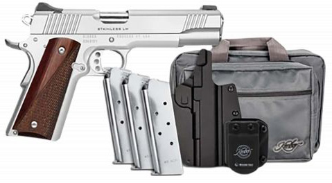 Kimber 1911 LW Stainless Rosewood Club .45 ACP