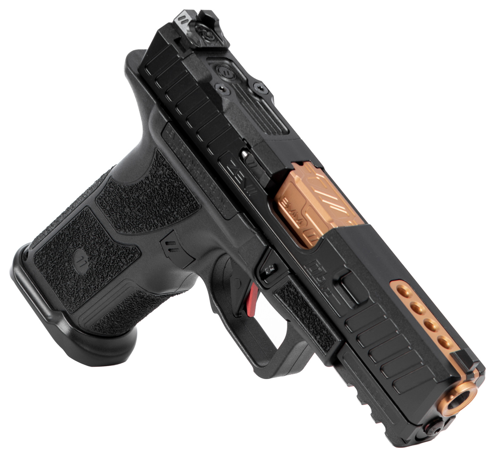 ZEV OZ9 V2 Elite 9mm Hypercomp X Grip Bronze Pistol
