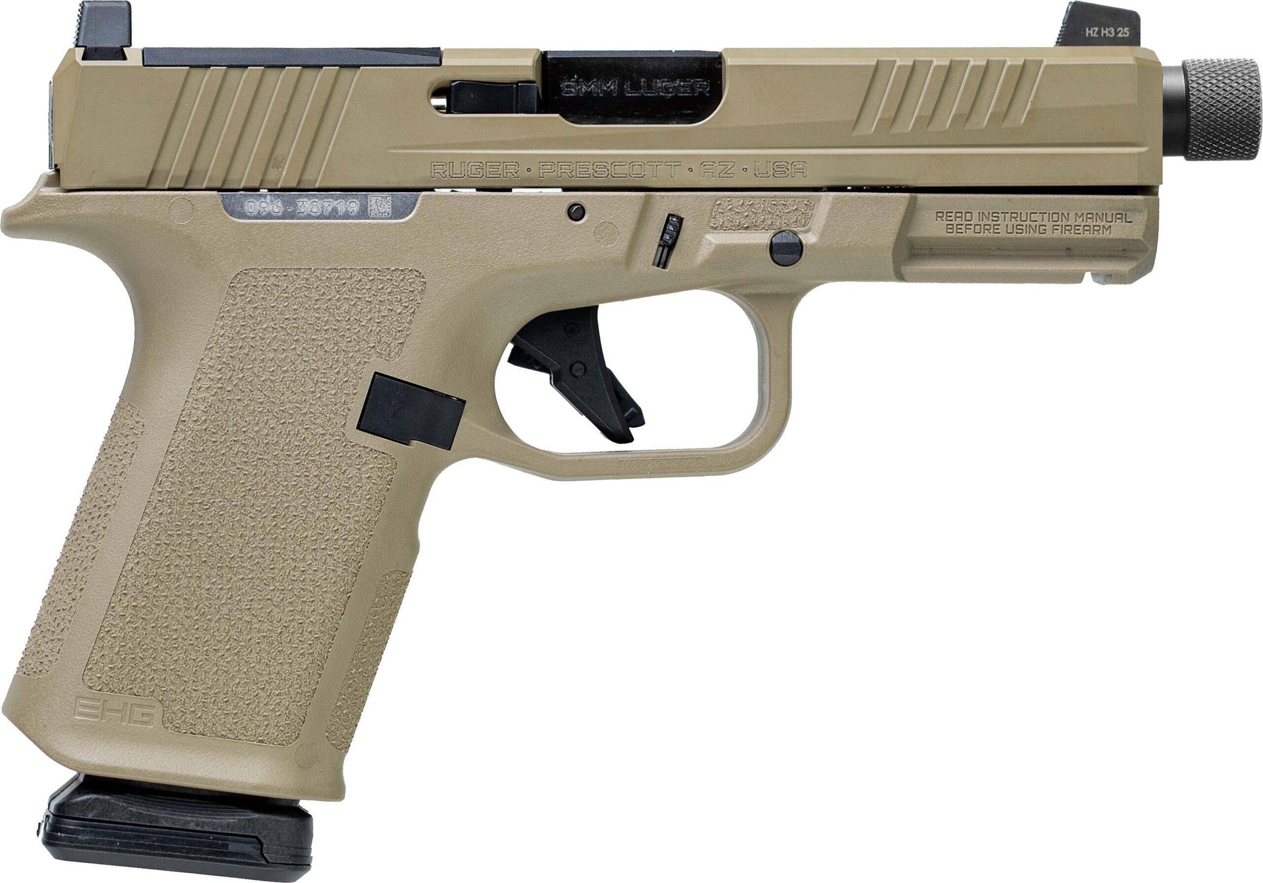 Ruger RXM 9MM MPI FDE TB 15RD Semi Auto Handgun