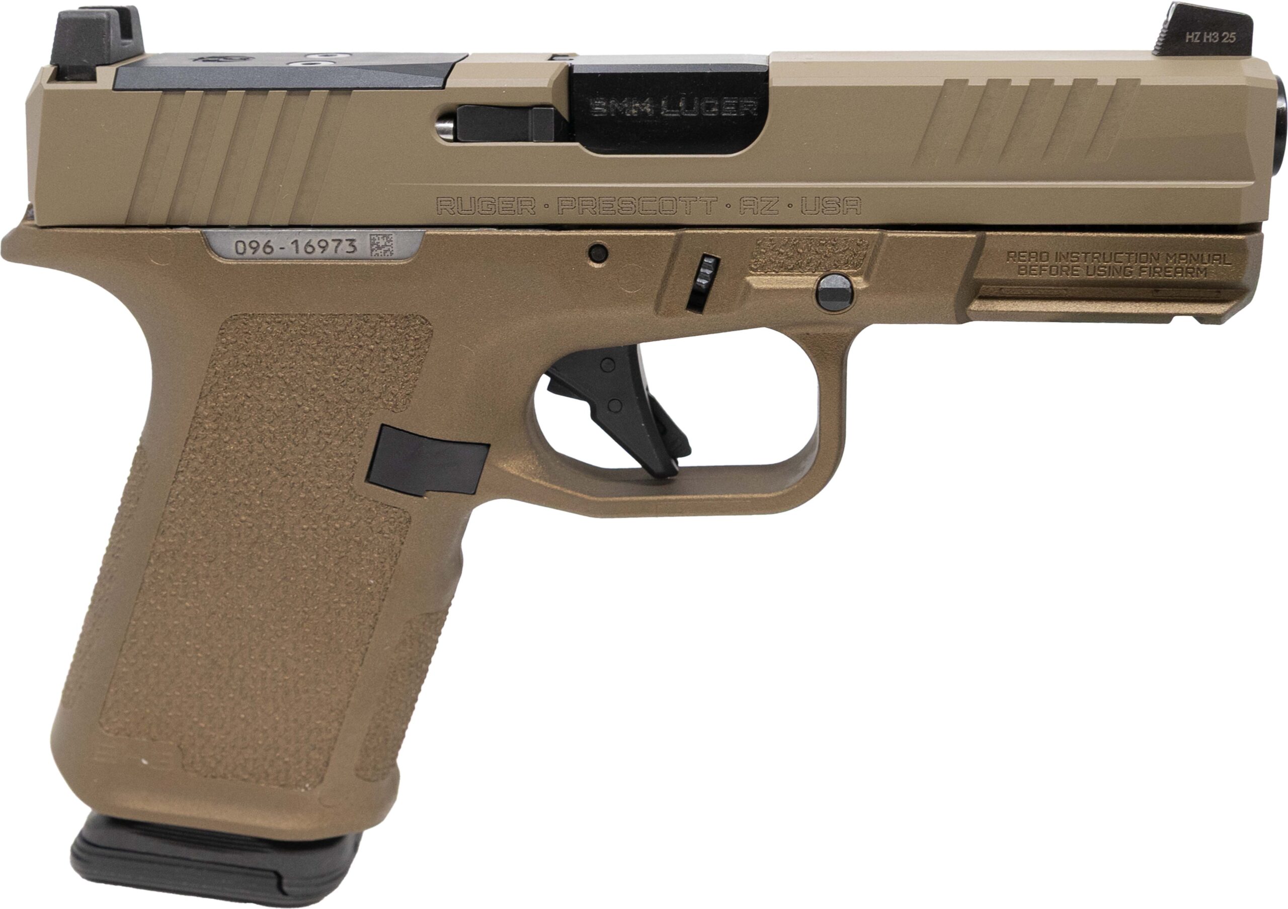 Ruger RXM 9mm Semi Auto Handgun FDE 15RD