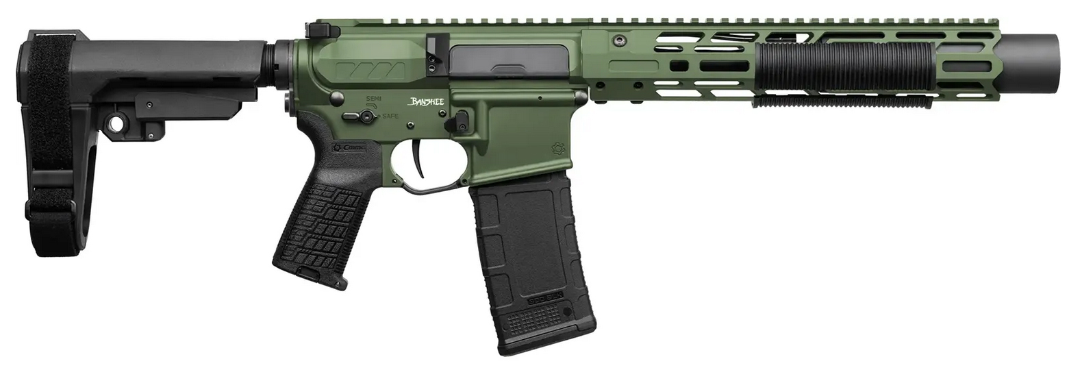 CMMG ZEROED BANSHEE 300BLK 6.5" SR MK4 FS GR