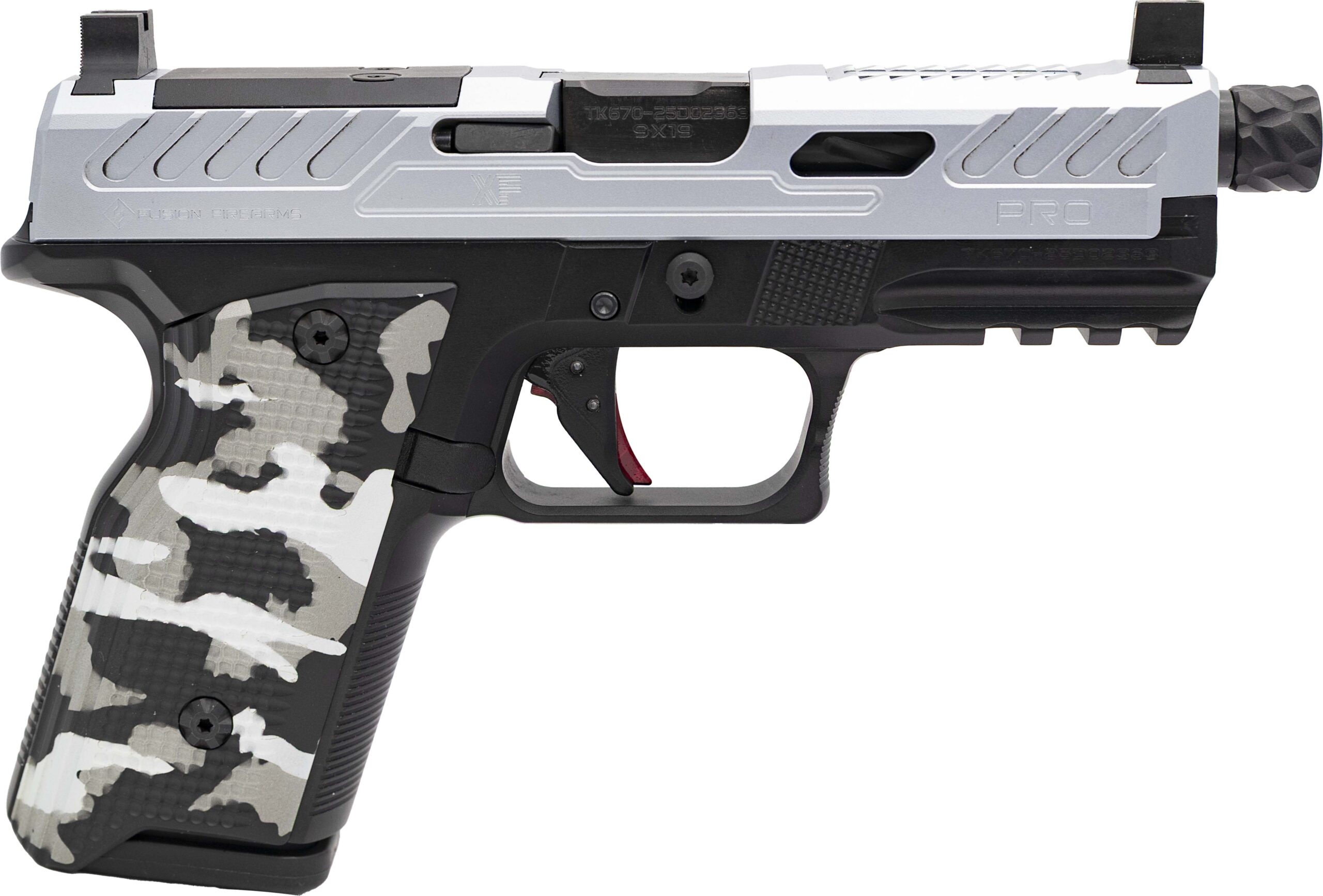 Fusion Firearms XF Pro 9mm 4" Barrel 10-Round Semi Auto Handgun
