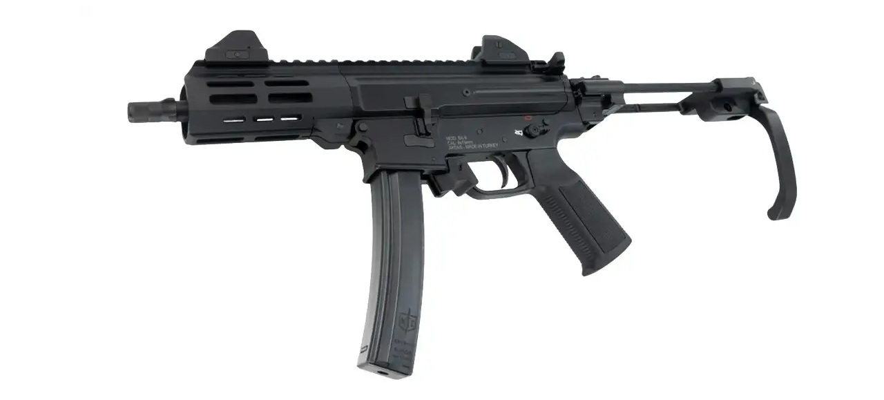 Military Armament Corp MAC IX 9mm Pistol with Adjustable Brace
