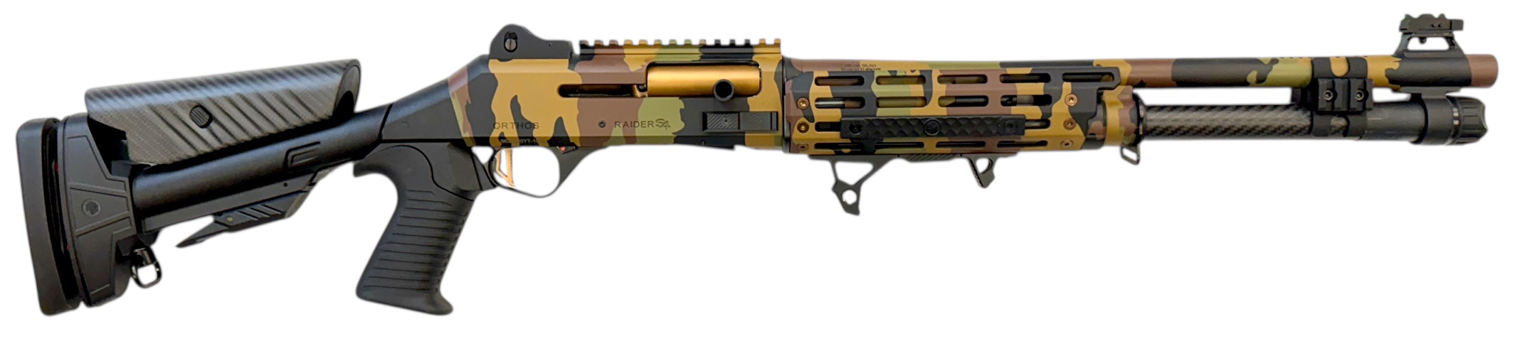Orthos Raider S4 Elite N91 Camo 12GA 18.5" Shotgun