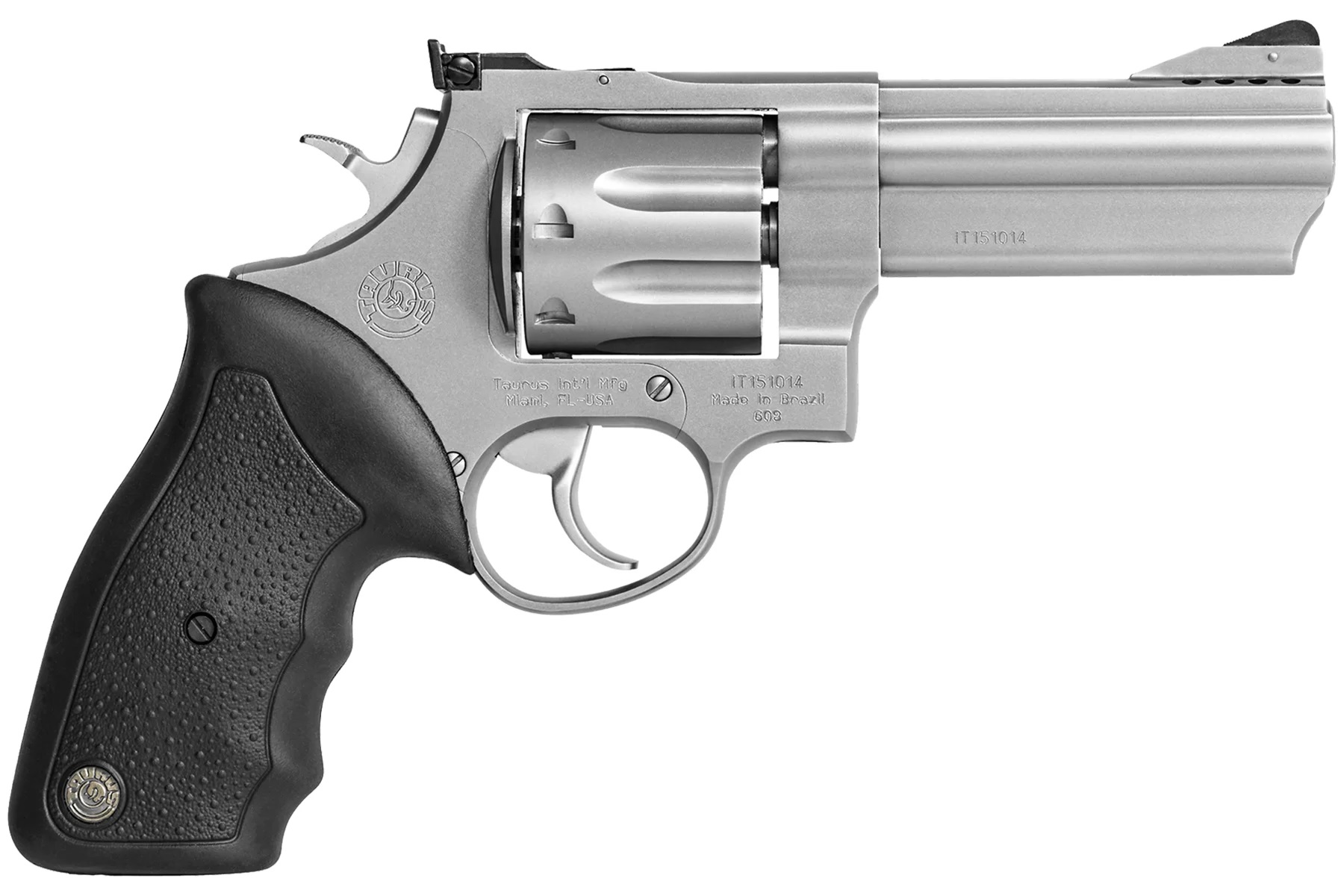 Taurus 608 Revolver 357 Mag / 38 Spl +P 4" Barrel 8rd Stainless Steel